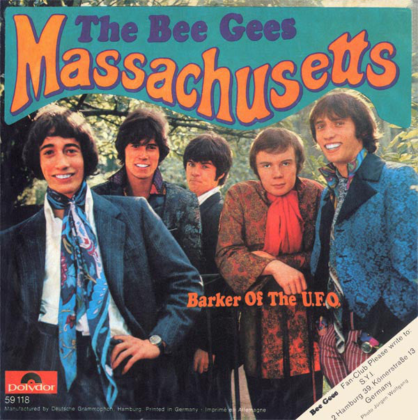 The Bee Gees* - Massachusetts (7", Single, Mono) - USED
