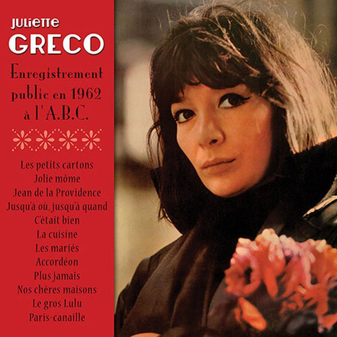 Juliette Greco* - Enregistrement Public En 1962 À L'A.B.C. (CDr, Album, Mono, RE, RM) - USED