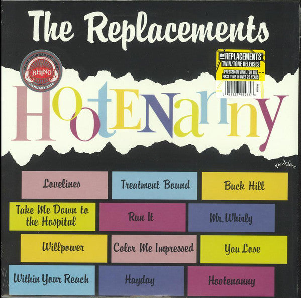 The Replacements - Hootenanny (LP, Album, RE) - NEW