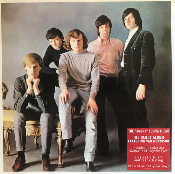 Them (3) - The "Angry" Young Them! (LP, Album, RE, 180) - NEW