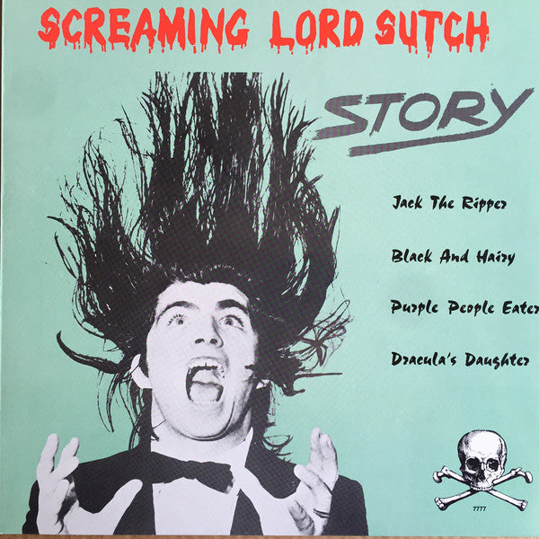 Screaming Lord Sutch - Story (LP, Comp, Unofficial, Red) - USED