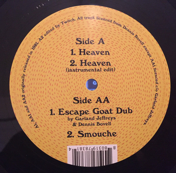 Dennis Bovell - Heaven (12