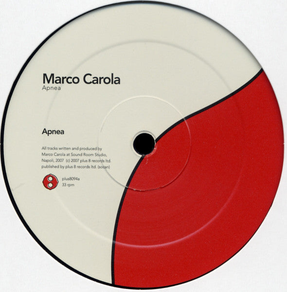 Marco Carola - Apnea (12") - USED