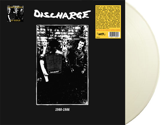 Discharge – 1980-1986 (LP, Album, Gatefold, WHITE, RE, ltd) - NEW