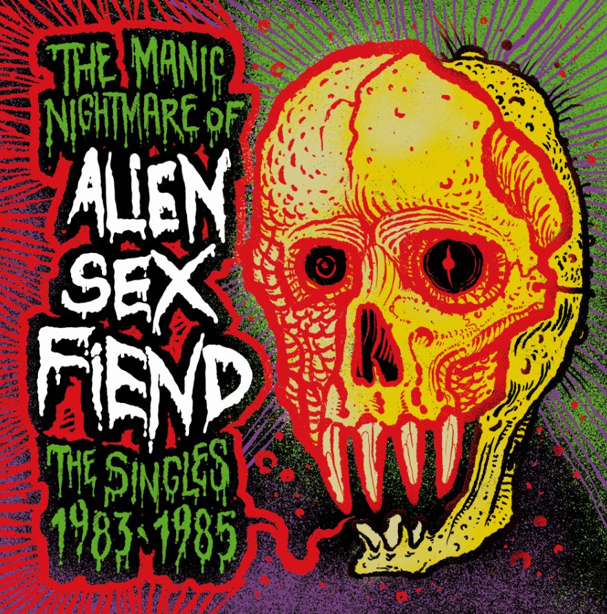ALIEN SEX FIEND - THE MANIC NIGHTMARE OF... the singles 1983-1985 (LP, ALBUM) - NEW