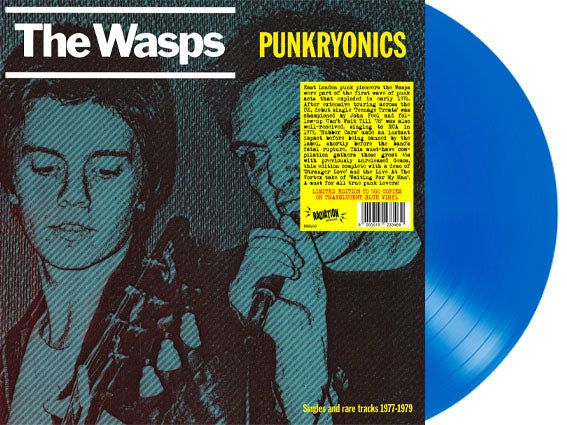 WASPS - PUNKRYONICS Singles & Rare Tracks 1977-1979 (LP, Album, Blue, RE) - NEW