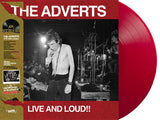 ADVERTS - LIVE & LOUD!! (LP, ALBUM, RED, LTD, OBI, RSD2023, RE) - NEW