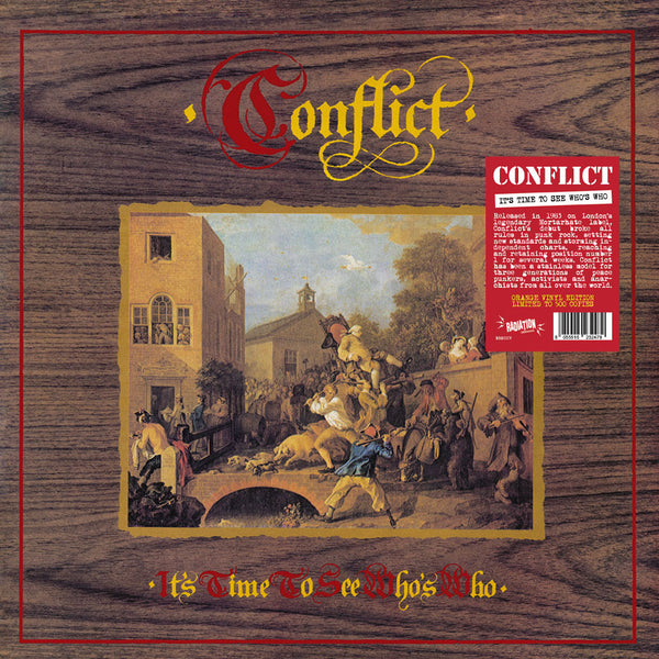 Conflict - It's Time To See Who's Who (LP