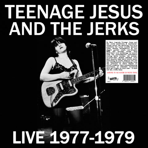 TEENAGE JESUS & THE JERKS - LIVE 1977-1979 (LP, album, WHITE) - NEW