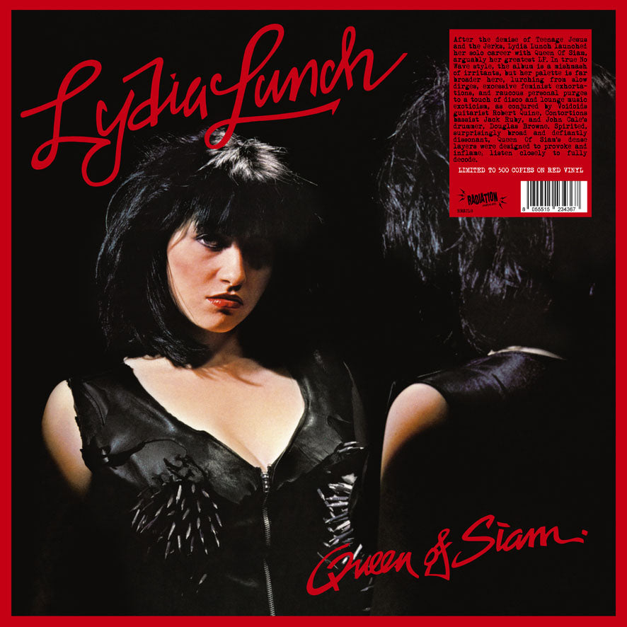 LYDIA LUNCH - QUEEN OF SIAM (LP, album, RED) - NEW