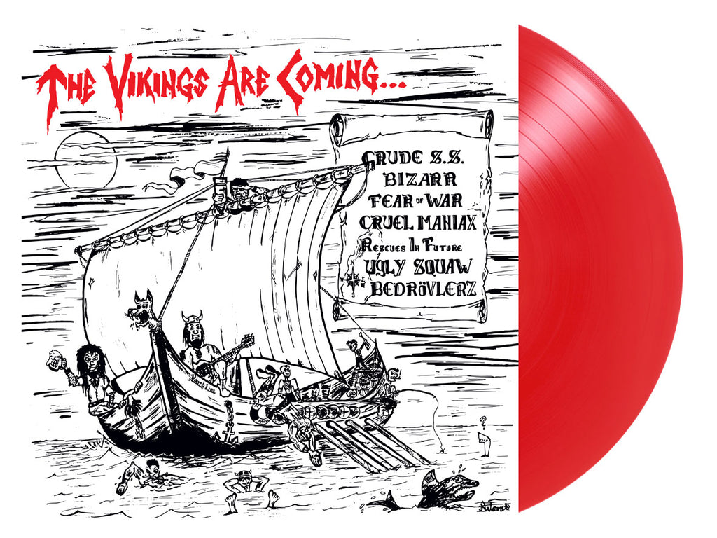 Various – The Vikings Are Coming... (LP, ALBUM, RED) - NEW