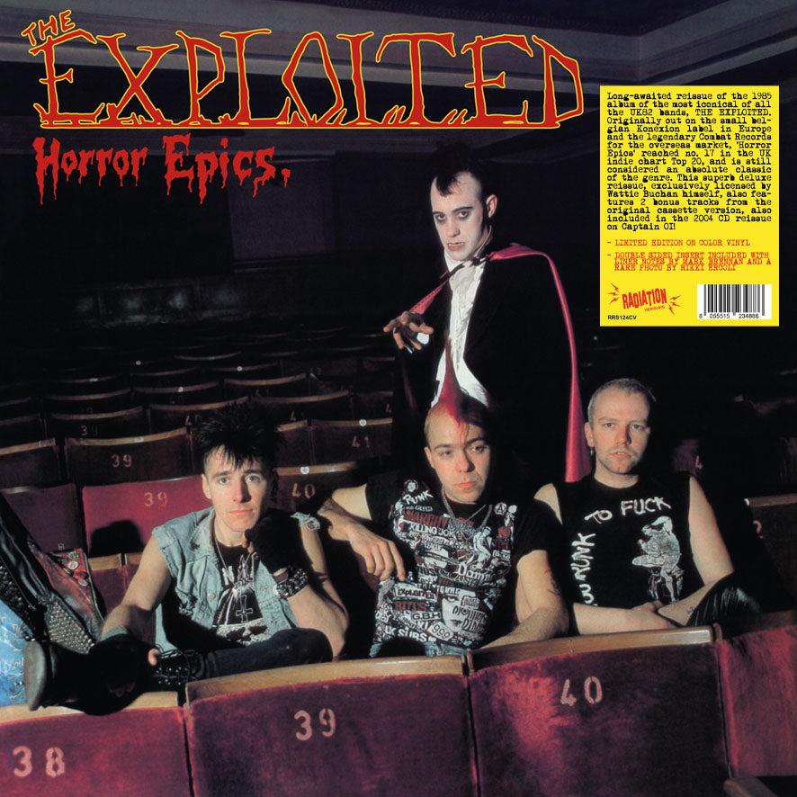 EXPLOITED - HORROR EPICS (LP, album, COLOR) - NEW