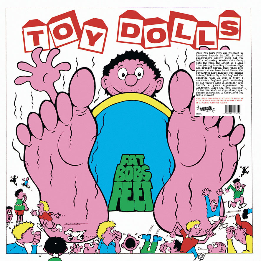 Toy Dolls – Fat Bobs Feet (LP, Album, Poster) - NEW
