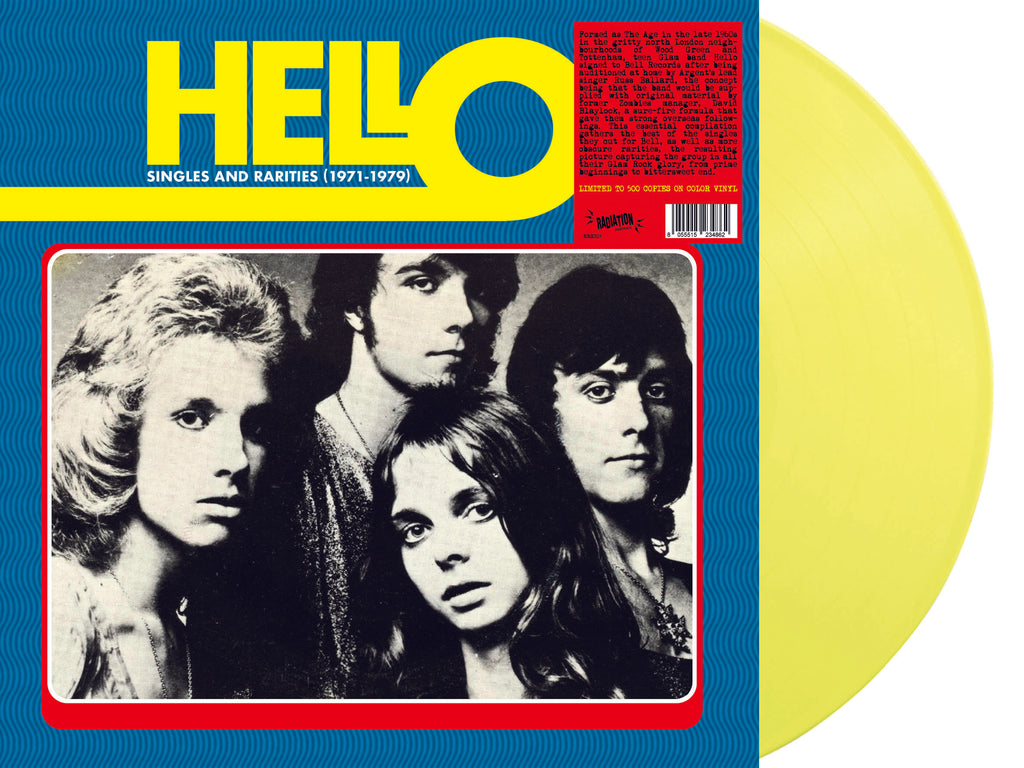 HELLO - Singles and Rarities (1971-1979) (LP, album, COLOR) - NEW
