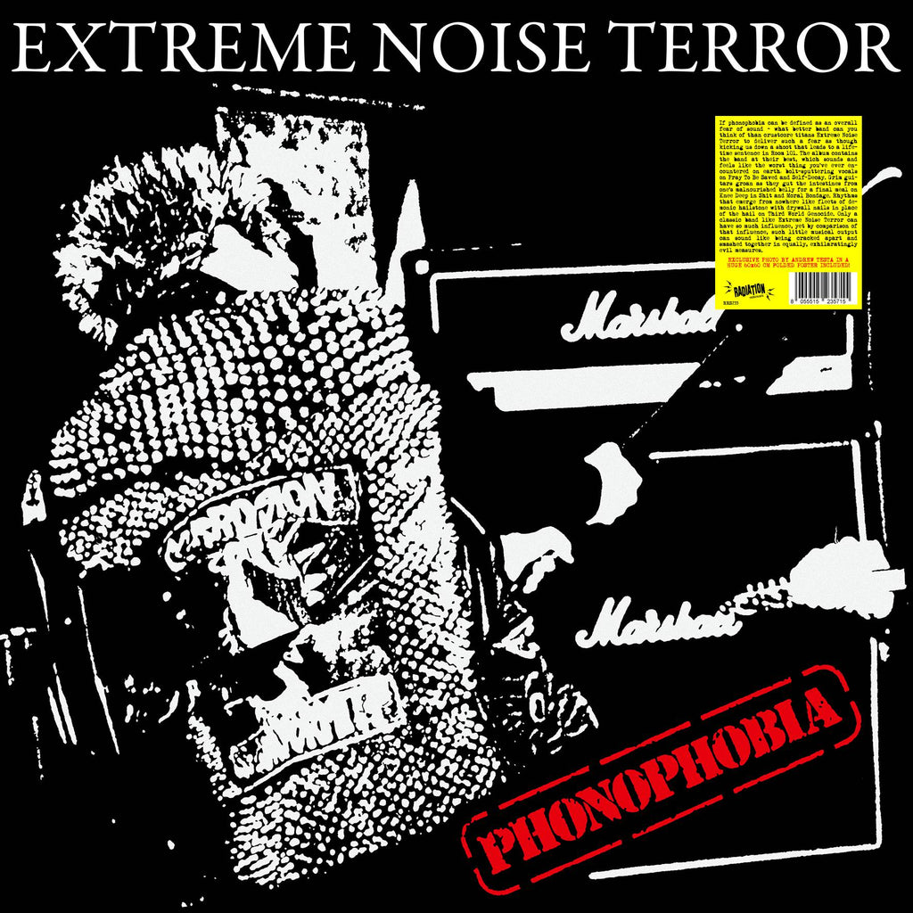 EXTREME NOISE TERROR - PHONOPHOBIA (LP, Album, RE) - NEW