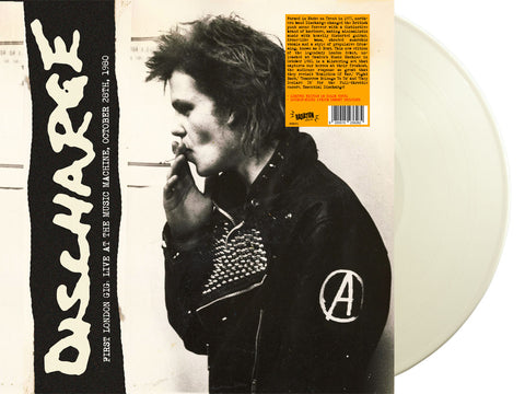 *PRE-ORDER* DISCHARGE - FIRST LONDON GIG, LIVE AT THE MUSIC MACHINE, OCTOBER 28TH, 1980 (LP, Album, Color, RE) - NEW