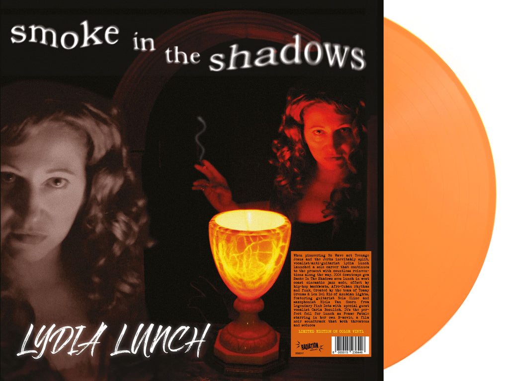 LYDIA LUNCH - SMOKE IN THE SHADOWS (LP, Album, COLOR, RE) - NEW