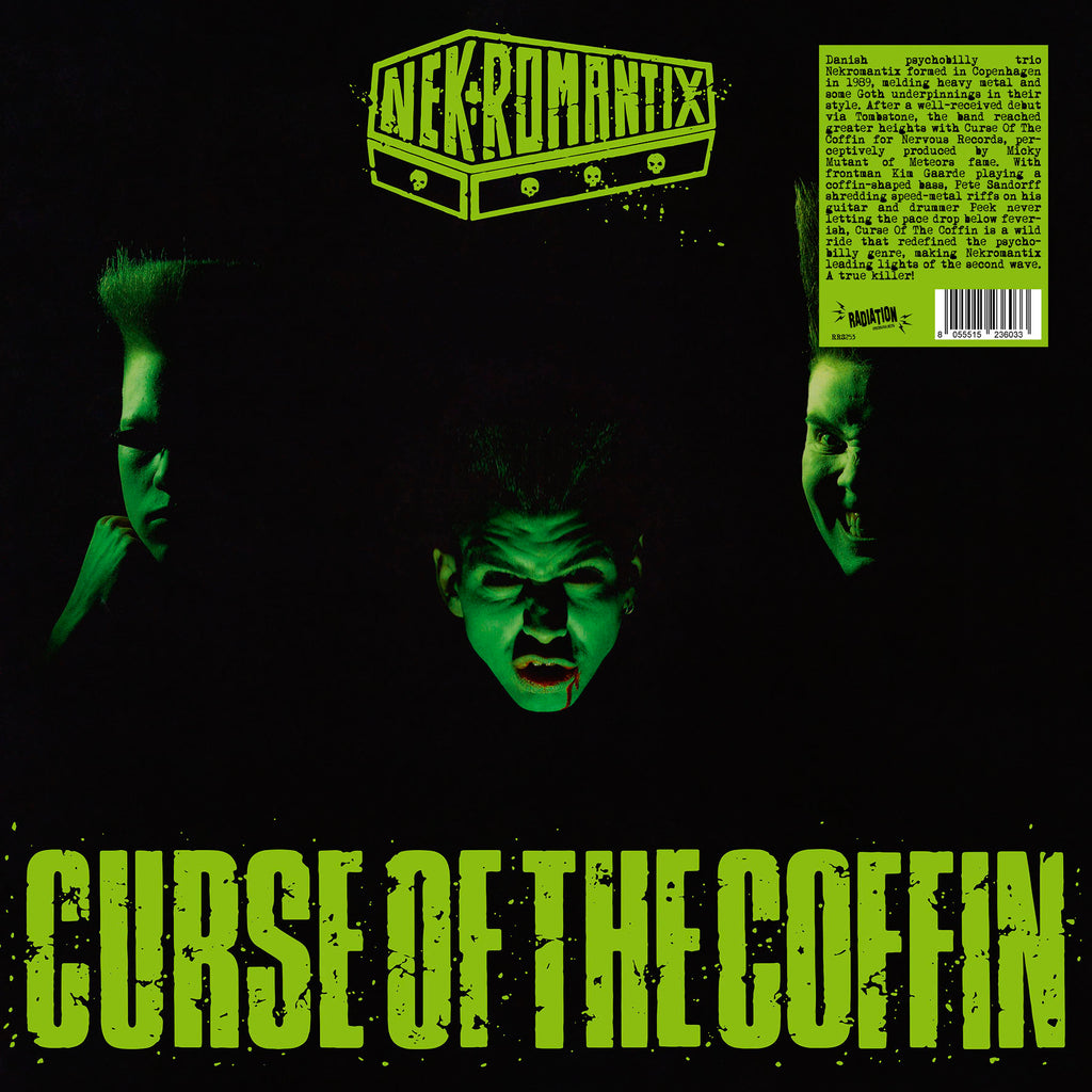 NEKROMANTIX - CURSE OF THE COFFIN (LP, Album, RE) - NEW