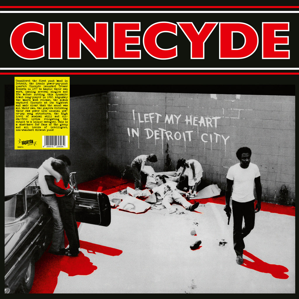 CINECYDE - I LEFT MY HEART IN DETROIT CITY (LP, Album, RE) - NEW