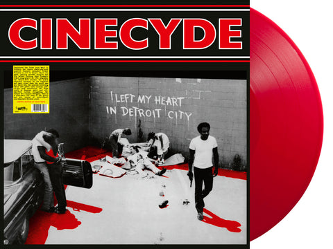 CINECYDE - I LEFT MY HEART IN DETROIT CITY (LP, Album, COLOR, RE) - NEW