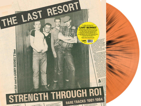 *PRE-ORDER* LAST RESORT - STRENGTH THROUGH ROI - RARE TRACKS 1981-1984 (LP, Album, RE, COLOR) - NEW