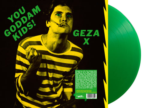 *PRE-ORDER* GEZA X - YOU GODDAMN KIDS (LP, Album, COLOR, RE) - NEW