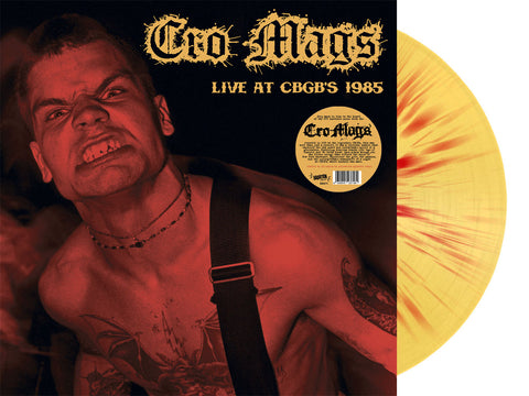 CRO-MAGS - LIVE AT CBGB'S 1985 (LP, ALBUM, SPLATTER, LTD, RSD2026, RE) - NEW