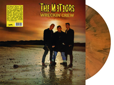 *PRE-ORDER* METEORS - WRECKIN' CREW (LP, Album, RE, MARBLED) - NEW