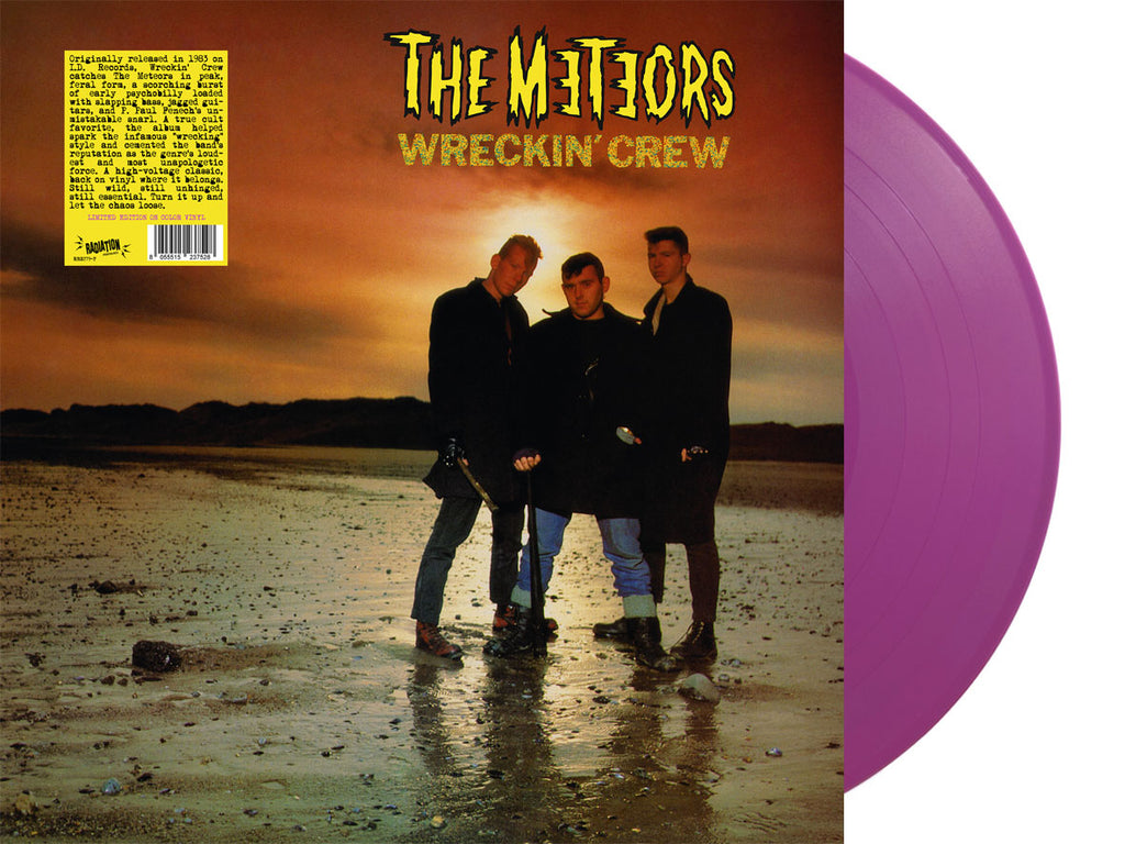 METEORS - WRECKIN' CREW (LP, Album, RE, COLOR) - NEW