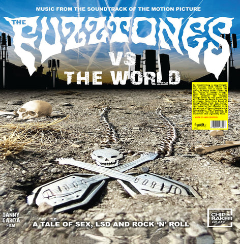 FUZZTONES - FUZZTONES VS THE WORLD SOUNDTRACK (LP, ALBUM, 7", GATEFOLD) - NEW