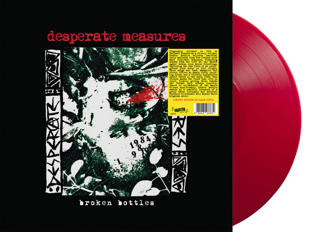 DESPERATE MEASURES - BROKEN BOTTLES (LP, Album, COLOR) - NEW