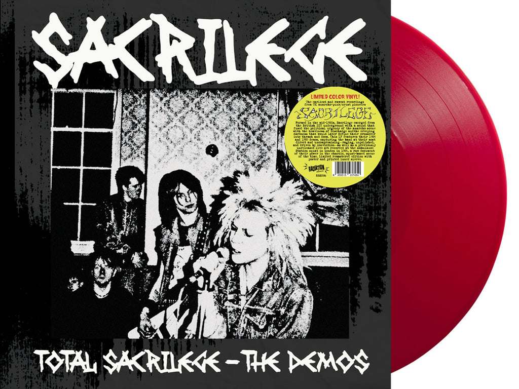 SACRILEGE - TOTAL SACRILEGE - THE DEMOS (LP, Album, POSTER, INNER SLEEVE, COLOR) - NEW