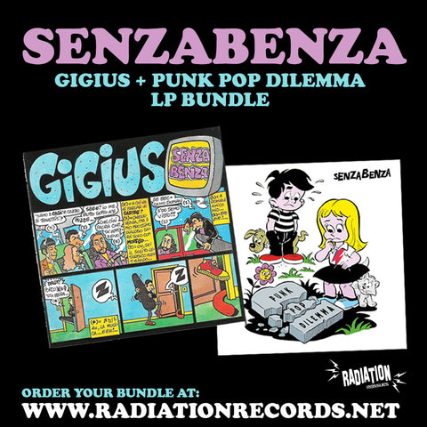 Senzabenza – Gigius + Punk Pop Dilemma BUNDLE (LP, Album) - NEW
