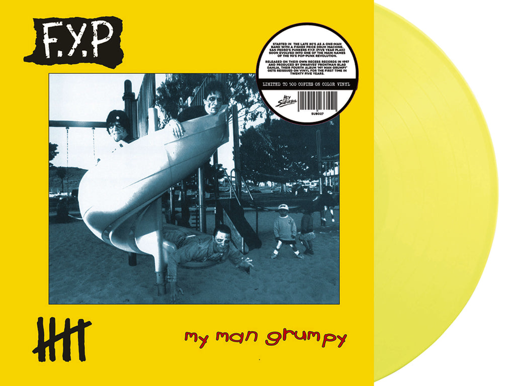 F.Y.P. – My Man Grumpy (LP, Album, YELLOW) - NEW – Radiation Records