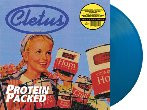 *PRE-ORDER* CLETUS - PROTEIN PACKED (LP, Album, BLUE) - NEW