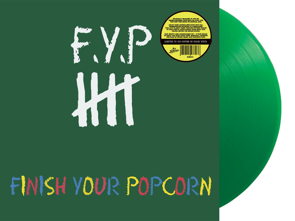 F.Y.P. - FINISH YOUR POPCORN (LP, Album, COLOR) - NEW