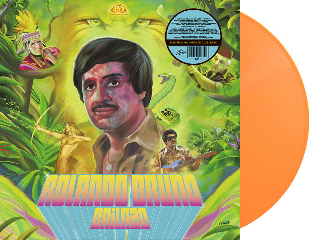 *PRE-ORDER* Rolando Bruno - Bailazo (LP, ALBUM, ORANGE, LTD) - NEW