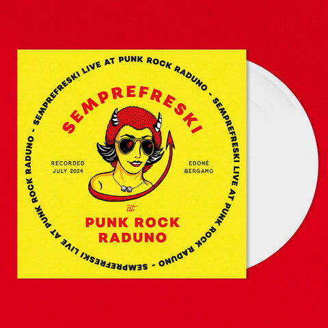 *PRE-ORDER* SEMPREFRESKI - LIVE AT PUNKROCK RADUNO 13TH JULY 2024 (LP, ALBUM, WHITE, LTD) - NEW