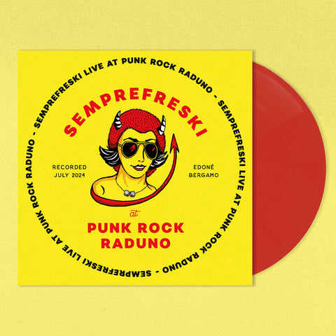 *PRE-ORDER* SEMPREFRESKI - LIVE AT PUNKROCK RADUNO 13TH JULY 2024 (LP, ALBUM, RED, LTD) - NEW