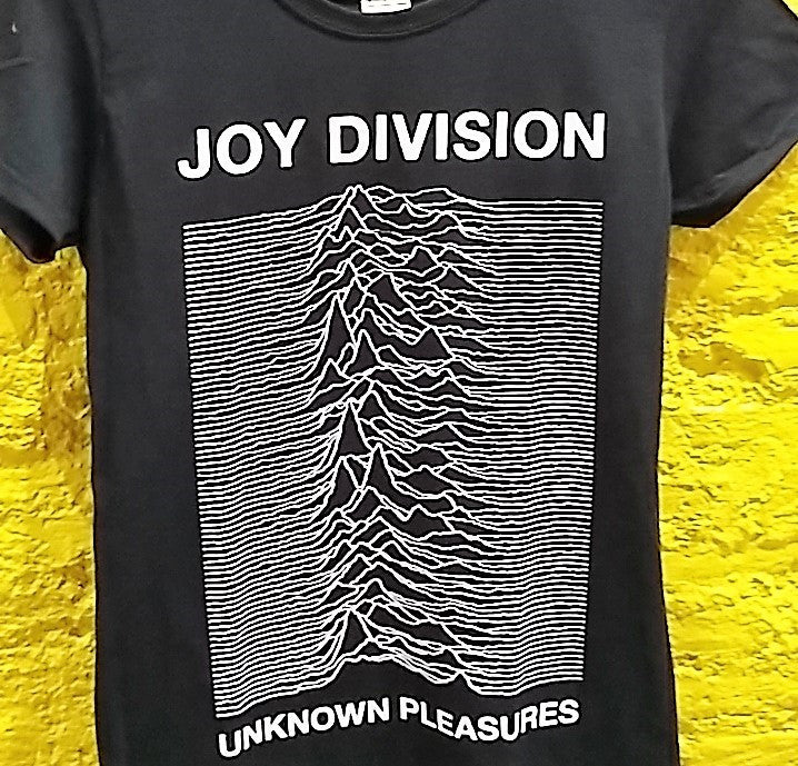 JOY DIVISION - "Unknown pleasures" logo T-SHIRT *** ALL SIZES AVAILABLE ***