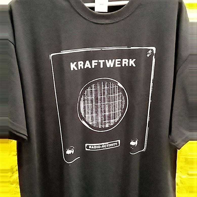 KRAFTWERK - "Radioactivitat" logo T-shirt *** ALL SIZES AVAILABLE ***