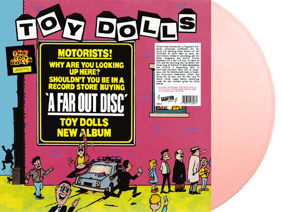 Toy Dolls – A Far Out Disc (LP, Album, PINK, LTD, RE) - NEW