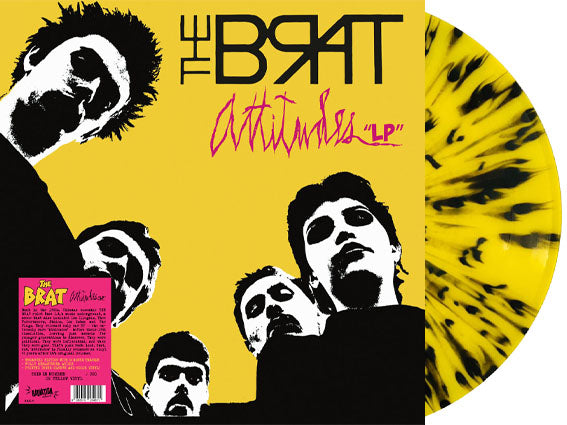 THE BRAT - ATTITUDES "LP" (LP, album, SPLATTER) - NEW