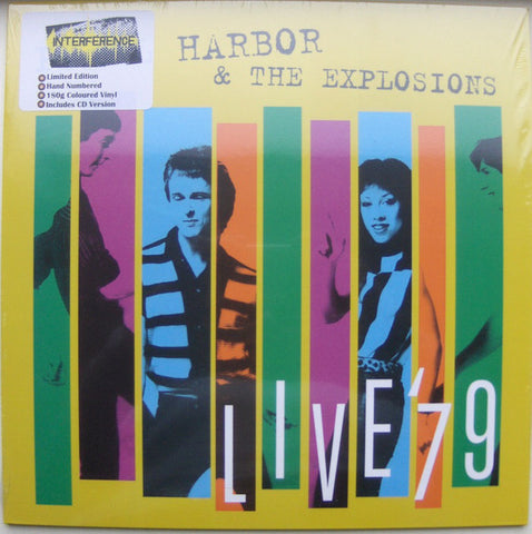 Pearl Harbor & The Explosions* - Live '79 (LP, Gol + CD + Ltd, Num, RM) - NEW