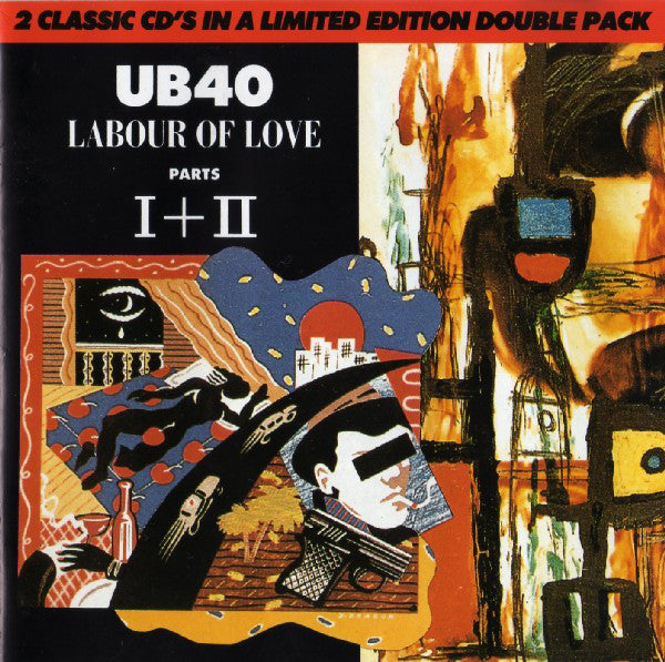UB40 - Labour Of Love Parts I + II (2xCD, Comp) - USED