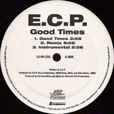 E.C.P.* - Good Times (12") - USED