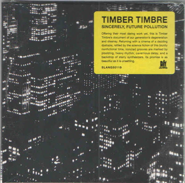 Timber Timbre - Sincerely, Future Pollution (CD, Album, Gat) - NEW