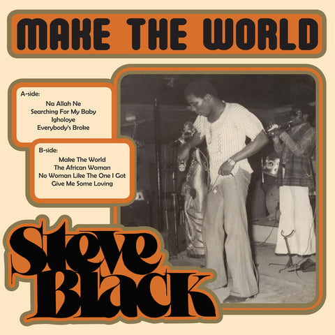 Steve Black* - Make The World (LP, Album, Ltd) - NEW