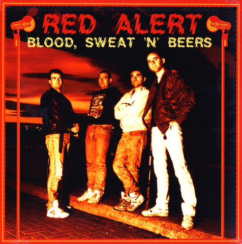 Red Alert (3) - Blood, Sweat 'n' Beers (LP, Album, RE) - NEW