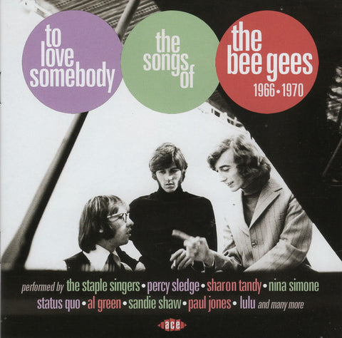 Various - To Love Somebody (The Songs Of The Bee Gees 1966-1970) (CD, Comp, Mono) - NEW